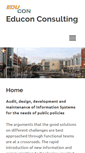 Mobile Screenshot of educon.biz